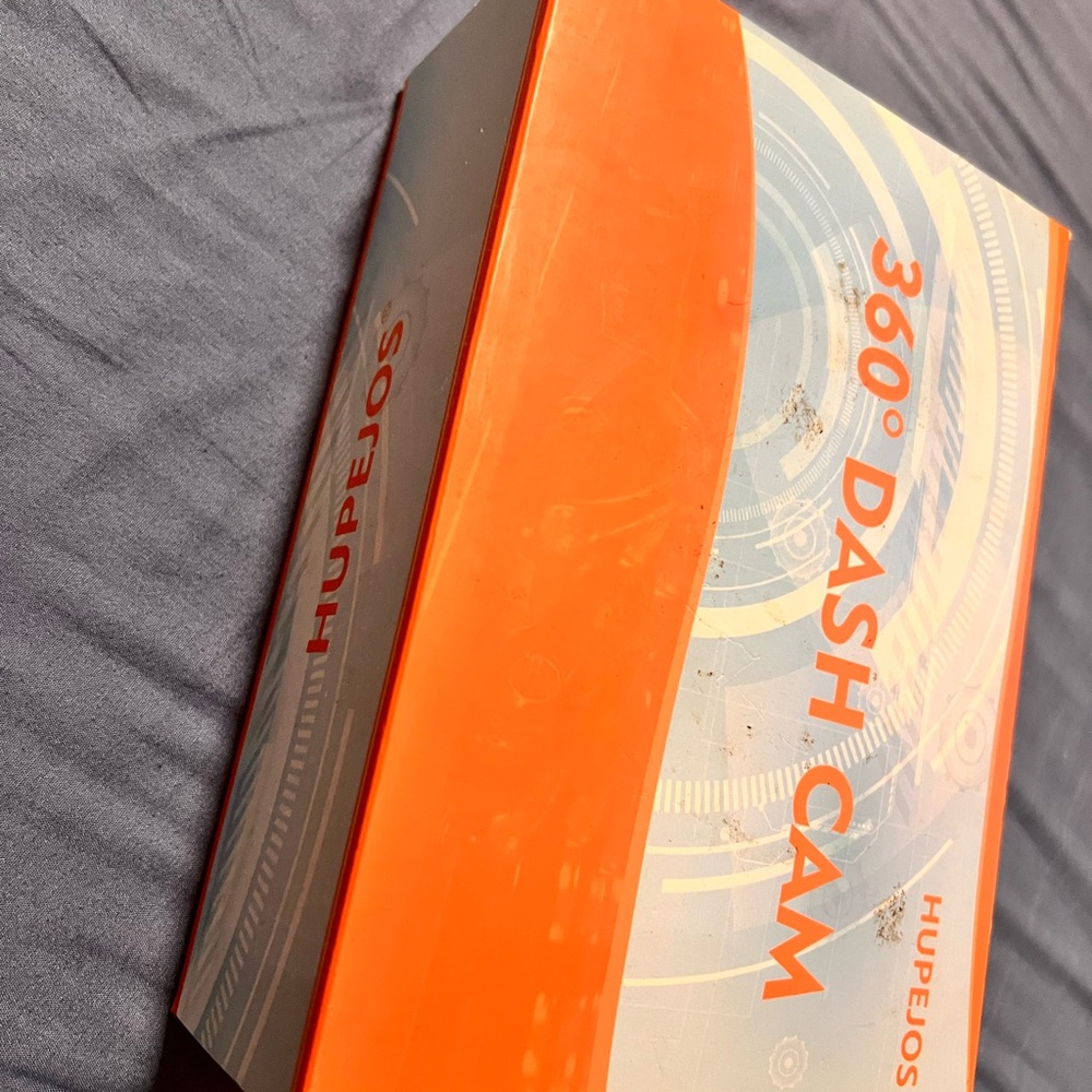 HUPEJOS 360° Dash Cam in Black, Brand new unused condition